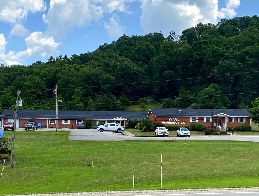 A West Virginia farmhouse and yard
