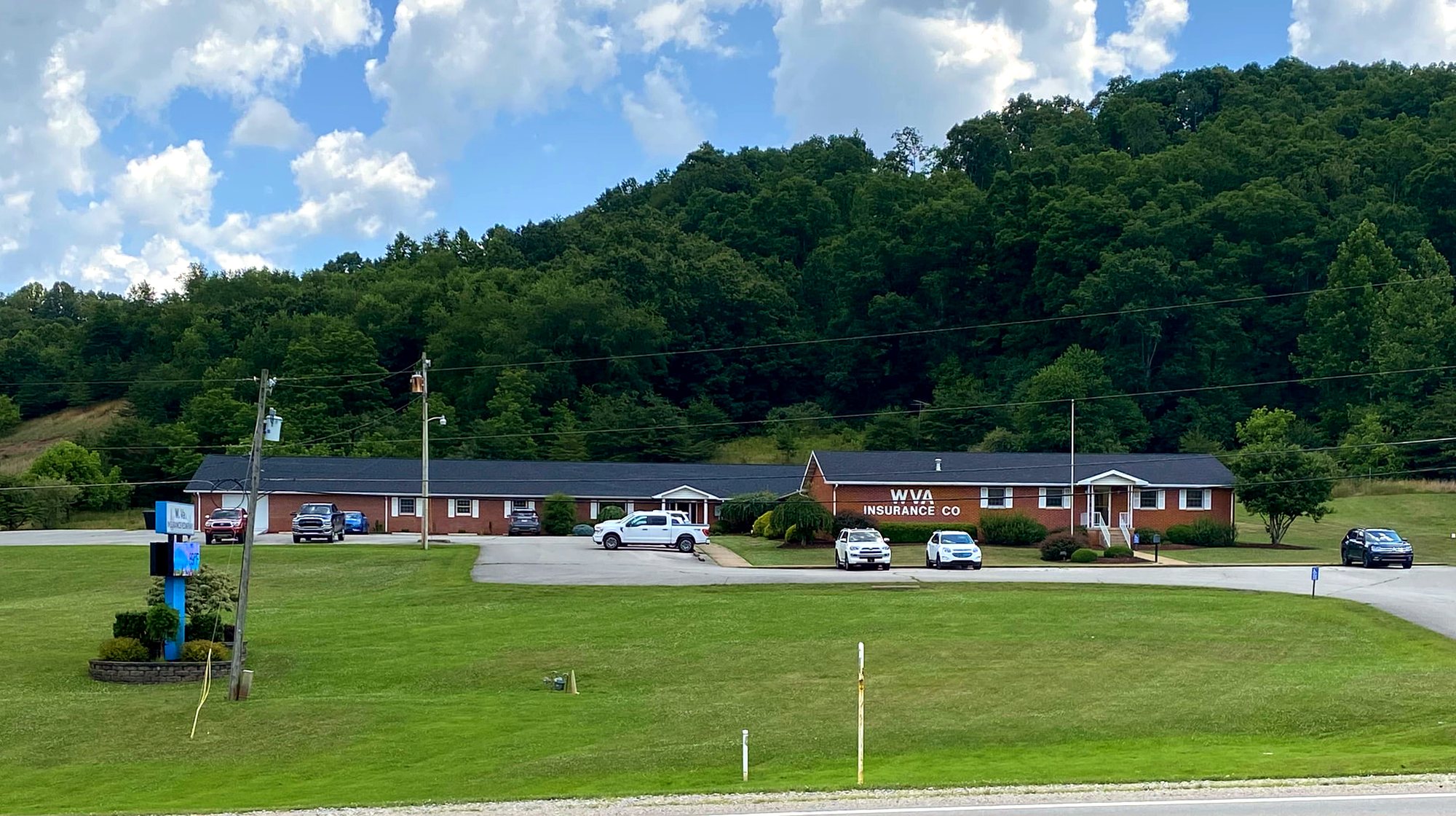 A West Virginia valley of farms and rolling hills